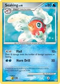 Seaking 62/130 card from Diamond and Pearl