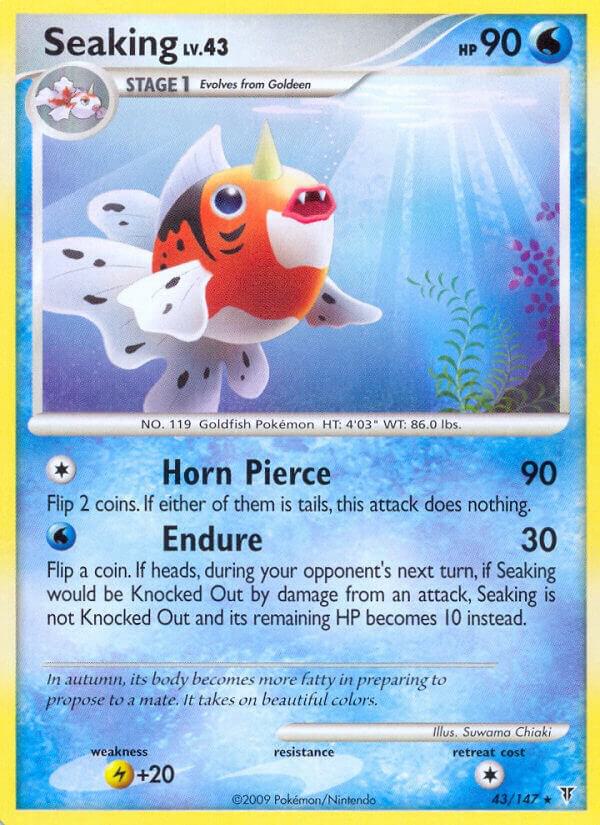 Seaking 43 card from Supreme Victors