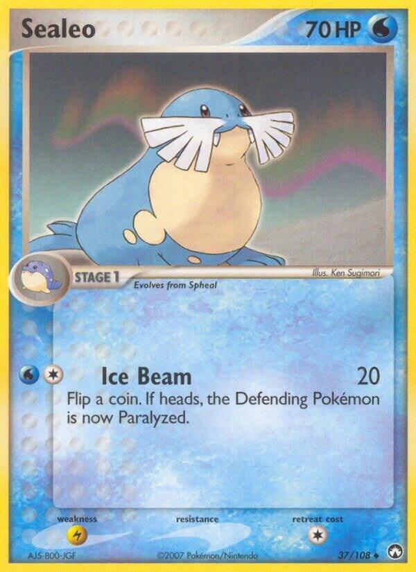 Sealeo 37/108 card from Power Keepers