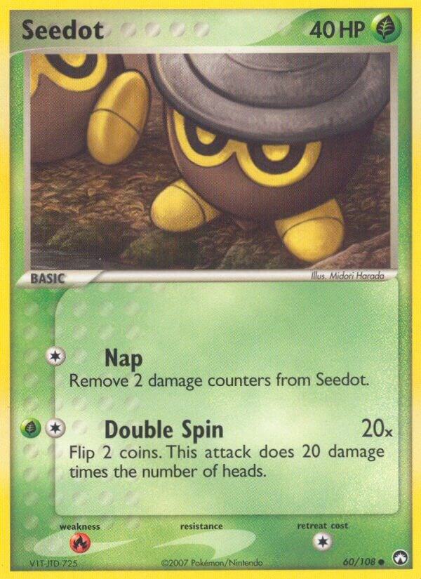 Seedot 60/108 card from Power Keepers