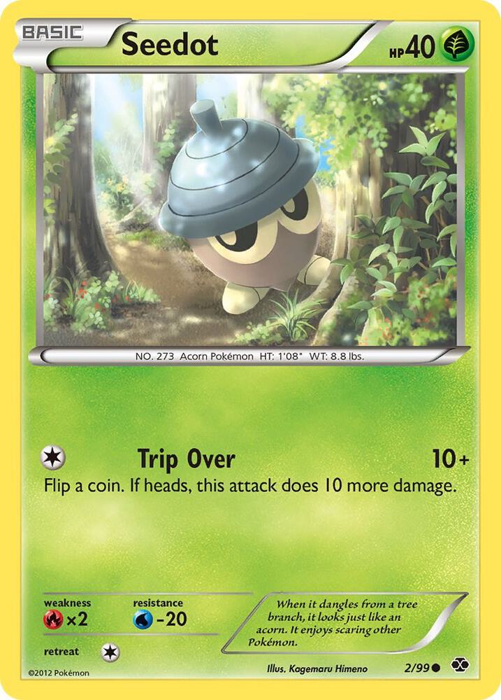 Seedot 2/99 card from Next Destinies