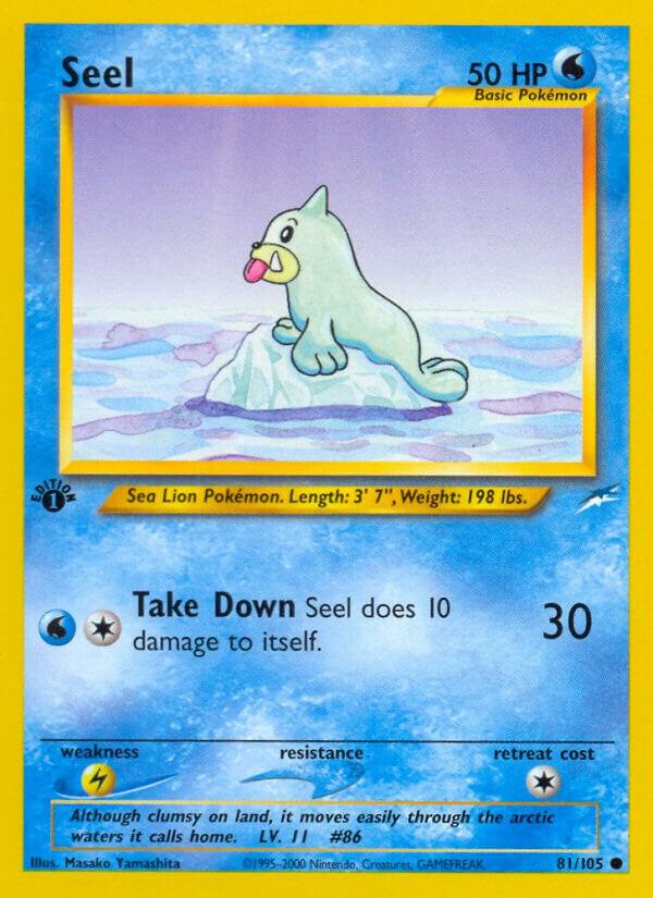 Seel 081/105 card from Neo Destiny