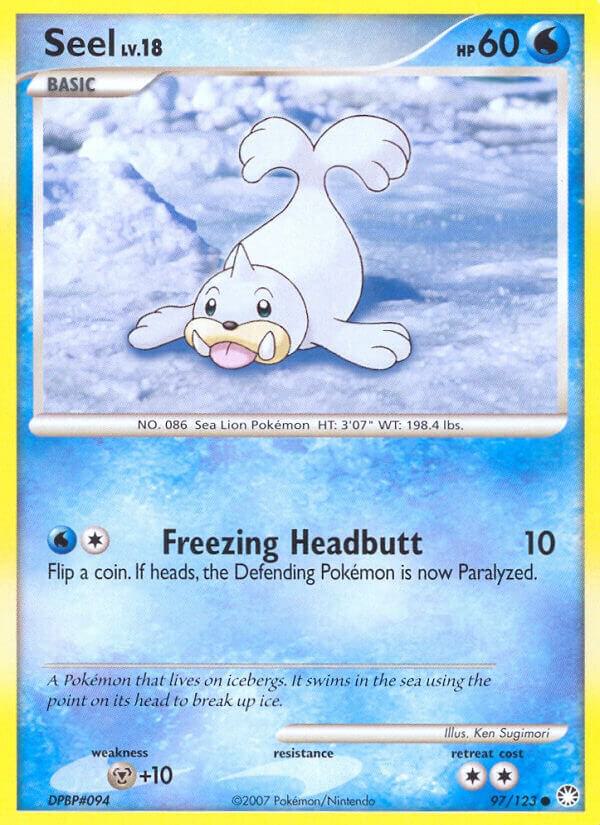 Seel 97/123 card from Mysterious Treasures