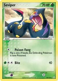 Seviper 32/110 card from Holon Phantoms