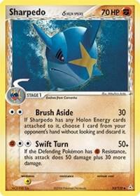 Sharpedo (Delta Species) 53/110 card from Holon Phantoms