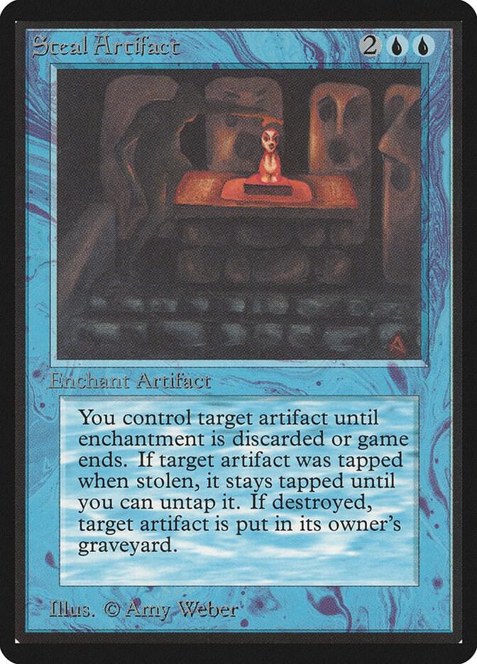 Steal Artifact card from Beta Edition
