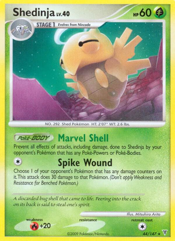 Shedinja 44 card from Supreme Victors