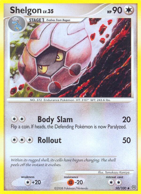 Shelgon 50/100 card from Stormfront