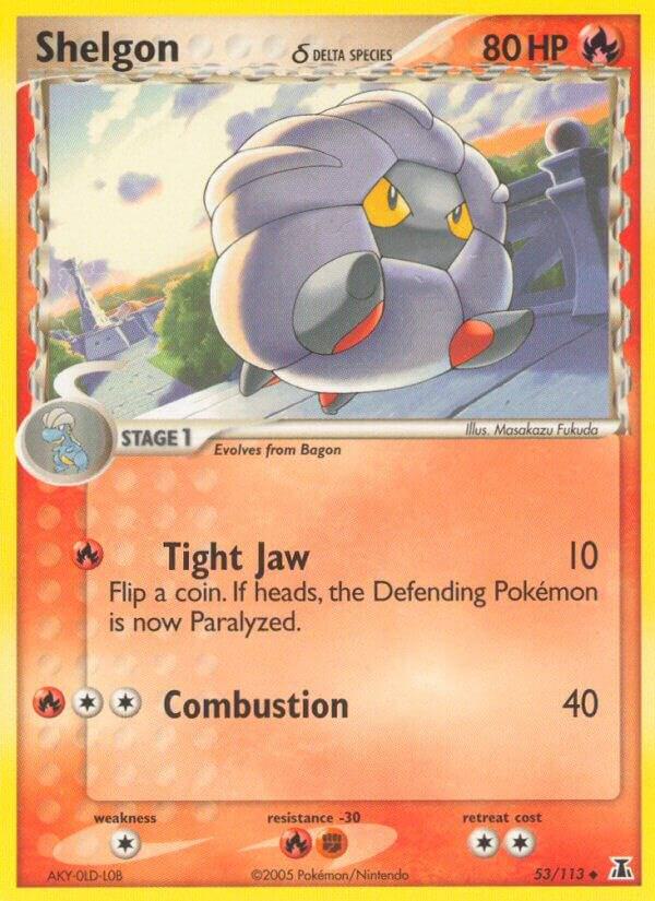 Shelgon - 053/113 (Delta Species) 53/113 card from Delta Species