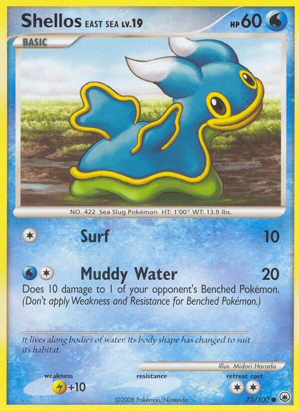 Shellos East Sea 73/100 card from Majestic Dawn