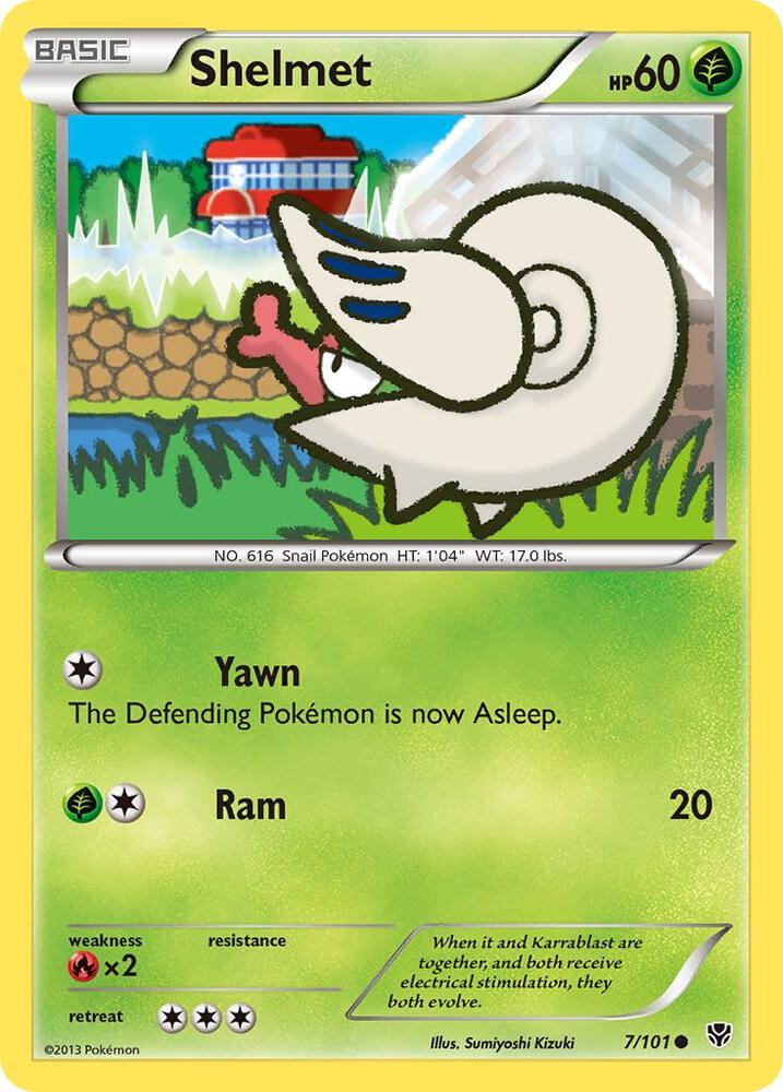 Shelmet 7/101 card from Plasma Blast