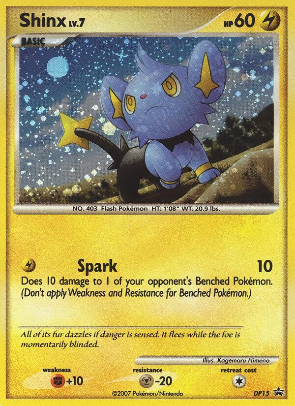 Shinx DP15 card from Diamond and Pearl Promos