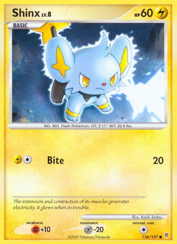 Shinx 126 card from Supreme Victors