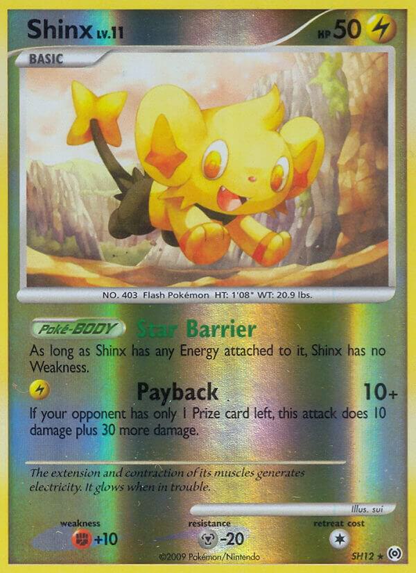 Shinx (Shiny) SH12 card from Arceus