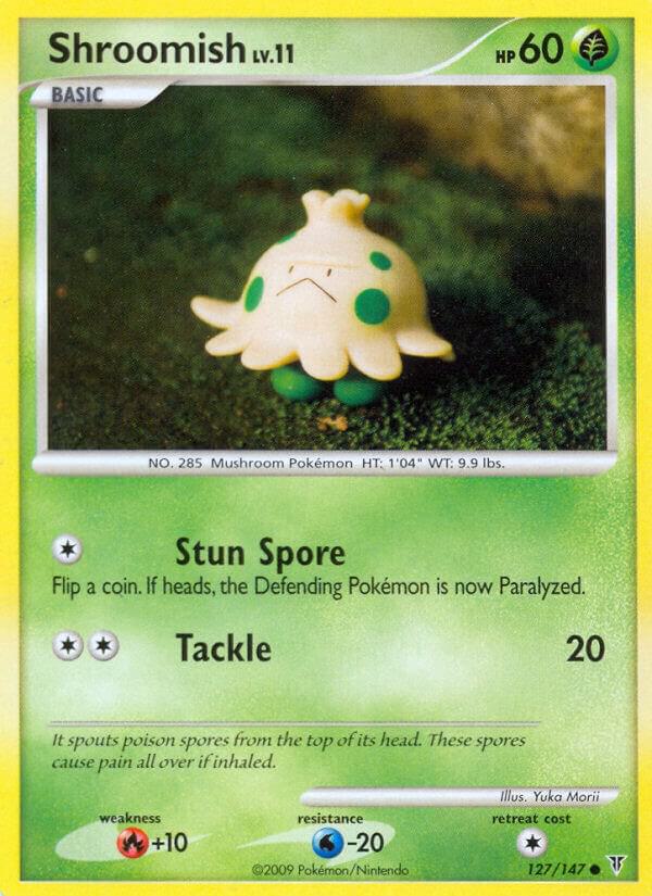Shroomish 127 card from Supreme Victors