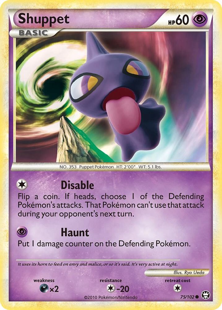 Shuppet 75/102 card from Triumphant