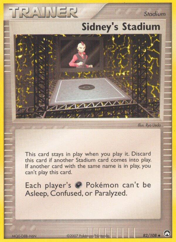 Sidney's Stadium 82/108 card from Power Keepers