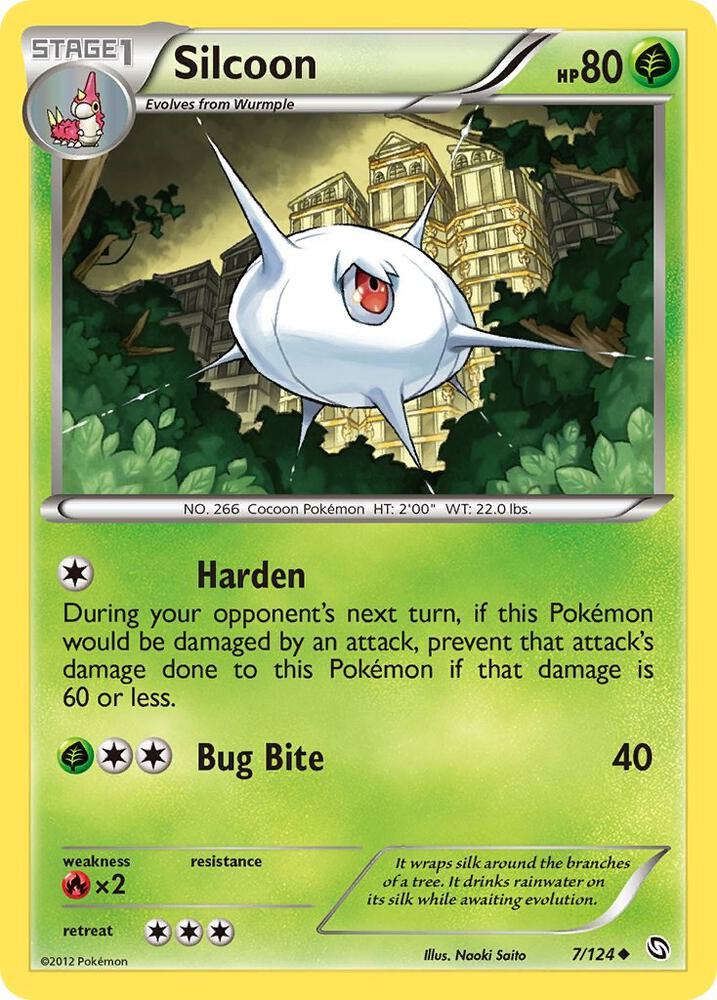 Silcoon 7/124 card from Dragons Exalted