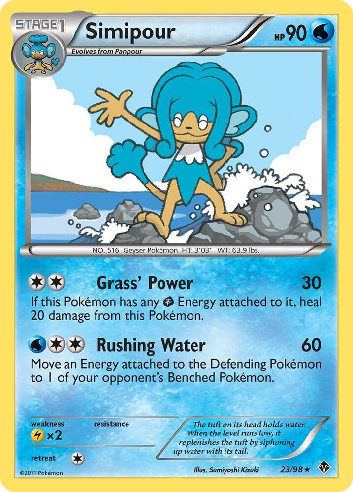 Simipour 23/98 card from Emerging Powers