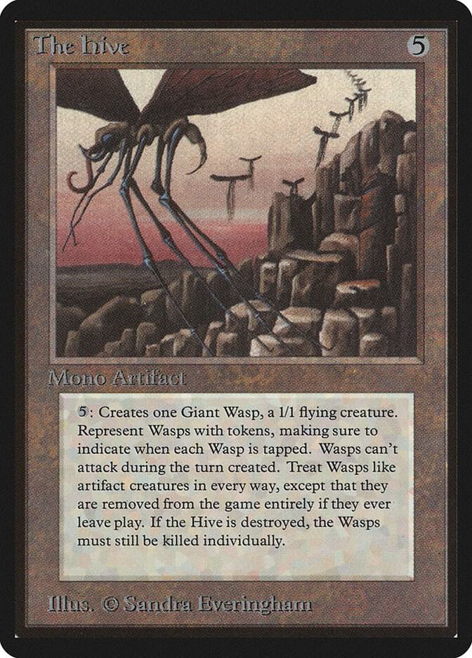 The Hive card from Beta Edition