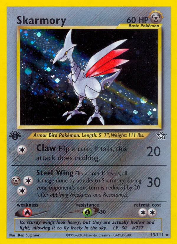 Skarmory 013/111 card from Neo Genesis