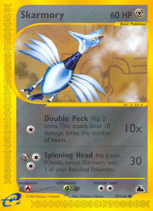 Skarmory 097/144 card from Skyridge