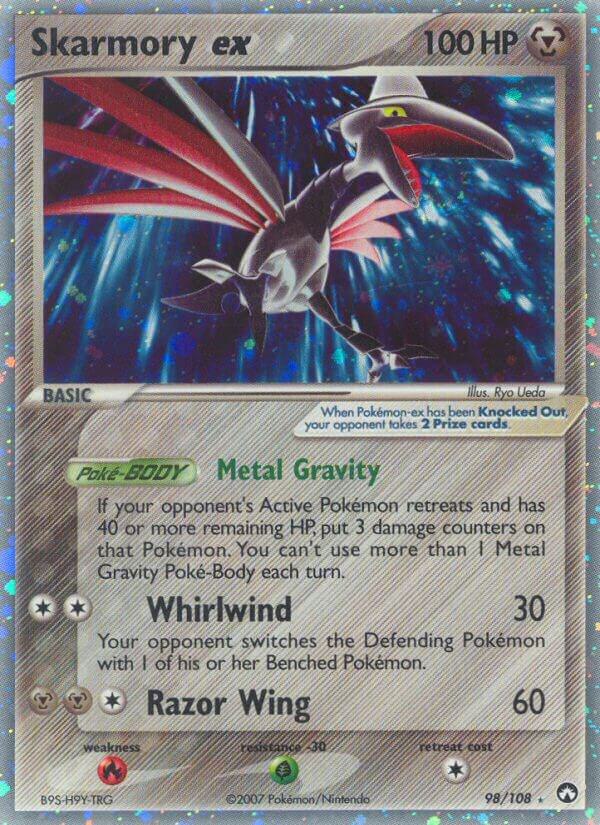 Skarmory ex 98/108 card from Power Keepers