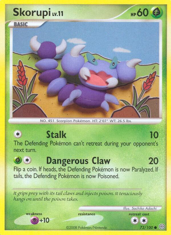 Skorupi 73/100 card from Stormfront