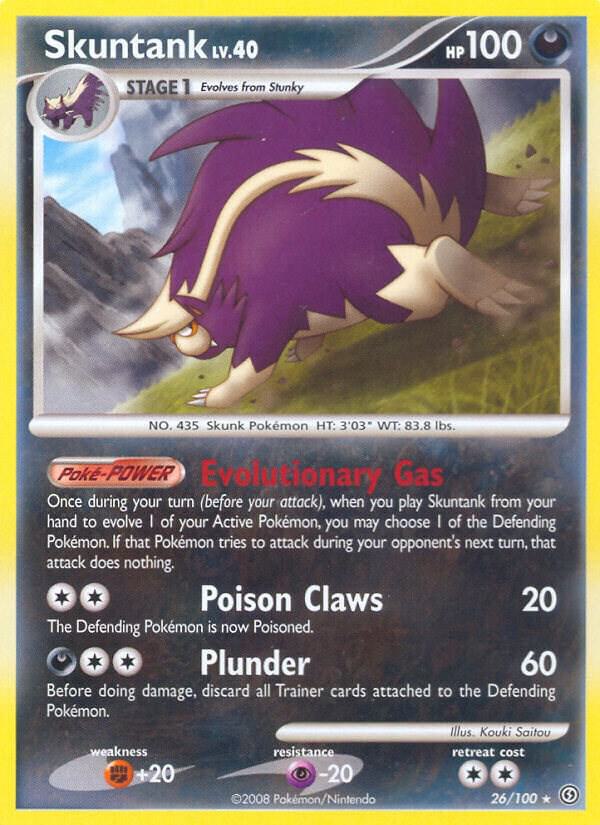 Skuntank 26/100 card from Stormfront