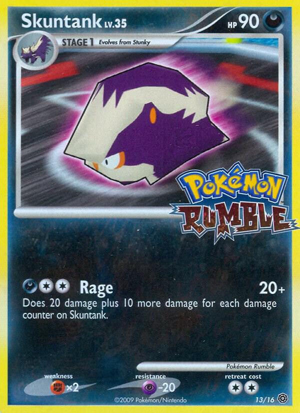 Skuntank 13 card from Rumble
