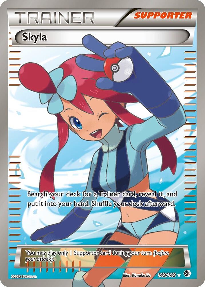 Skyla (149 Full Art) 149/149 card from Boundaries Crossed