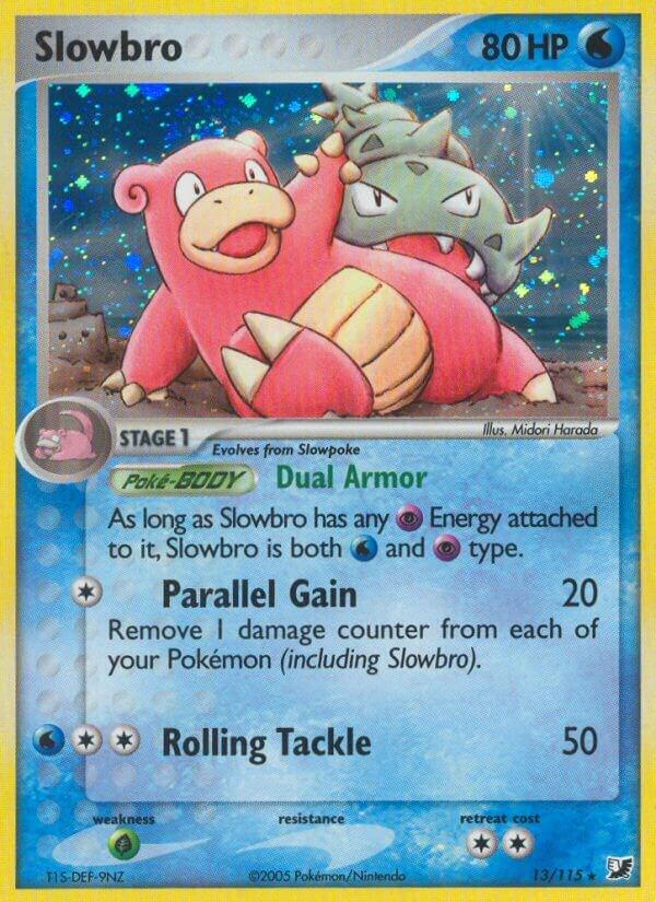 Slowbro 13/115 card from Unseen Forces