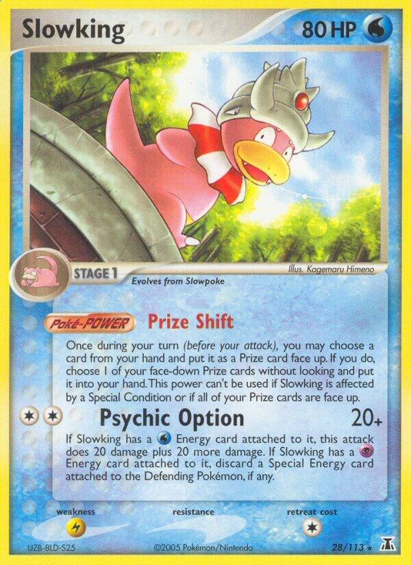 Slowking 28/113 card from Delta Species