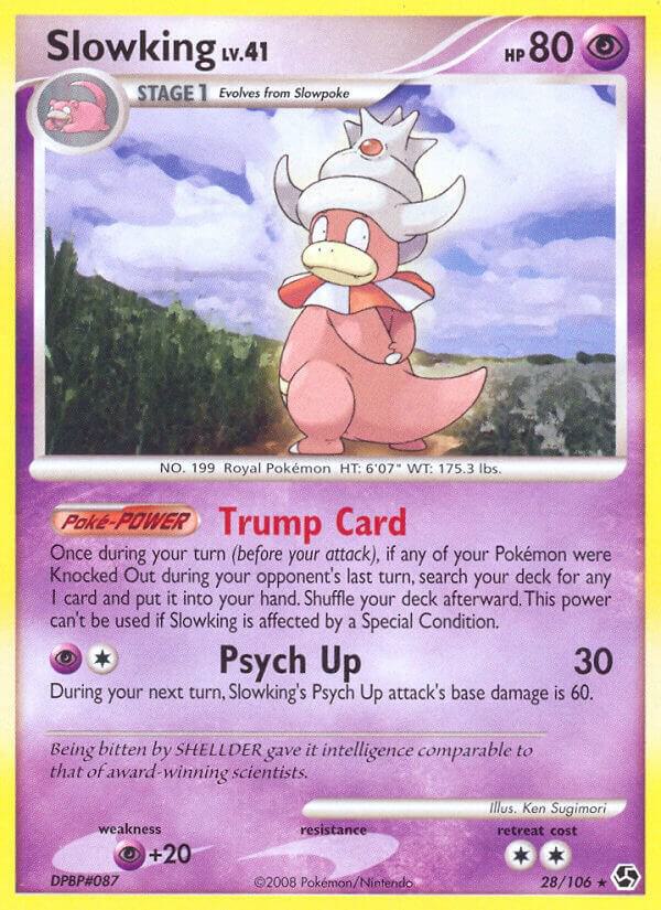 Slowking 28/106 card from Great Encounters