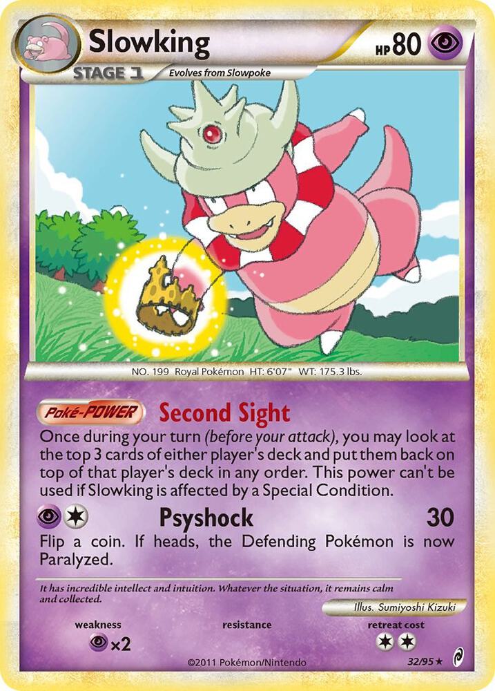 Slowking 32/95 card from Call of Legends