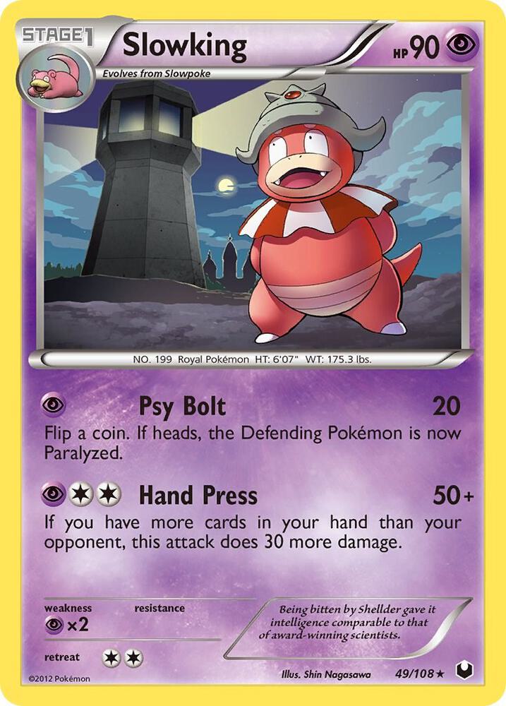 Slowking 49/108 card from Dark Explorers