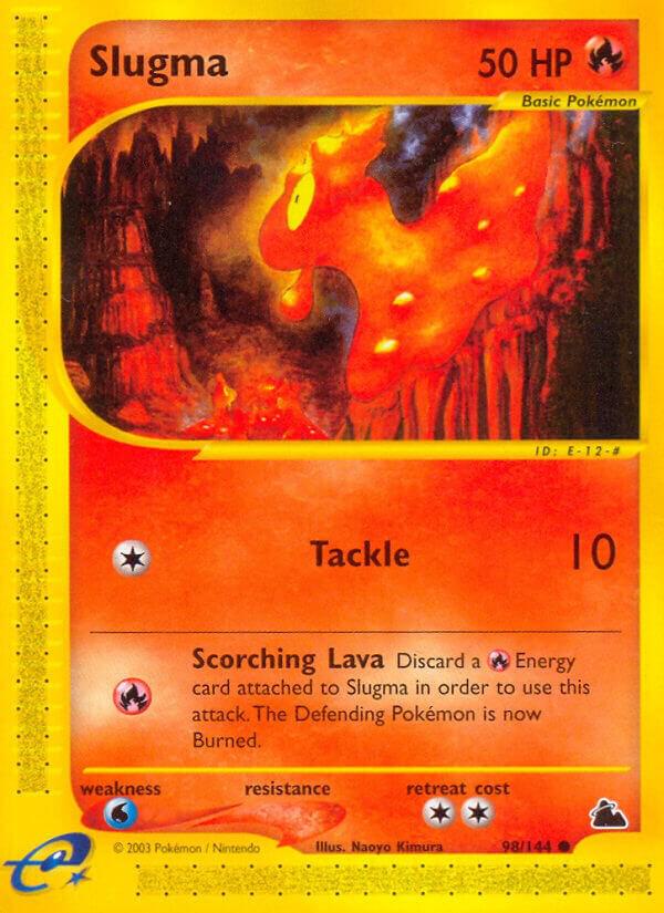 Slugma (98) 098/144 card from Skyridge