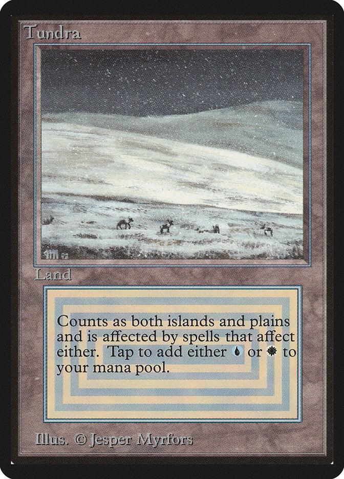 Tundra card from Beta Edition