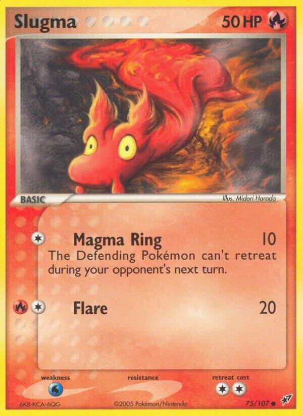 Slugma - 075/107 75/107 card from Deoxys