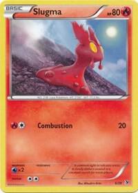 Slugma 6/39 card from Kalos Starter Set