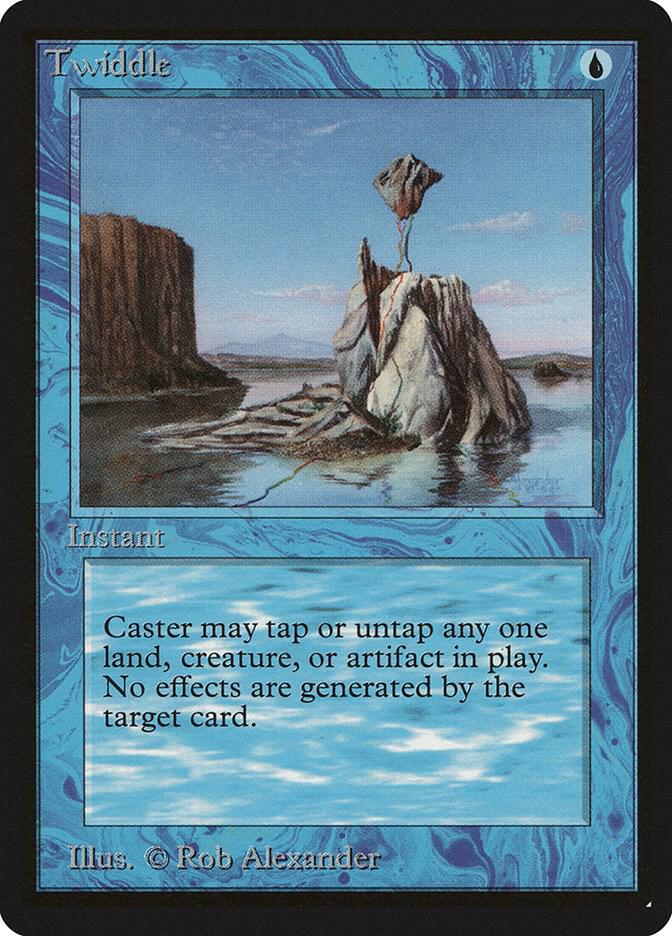 Twiddle card from Beta Edition