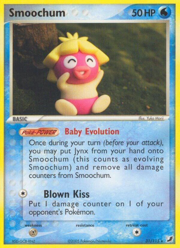 Smoochum 31/115 card from Unseen Forces