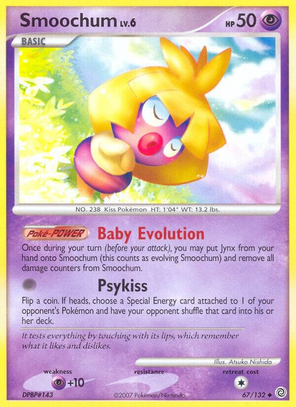 Smoochum 67/132 card from Secret Wonders