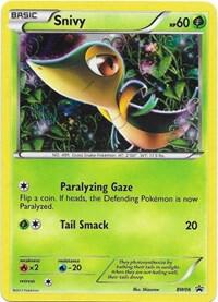 Snivy BW06 card from Black and White Promos