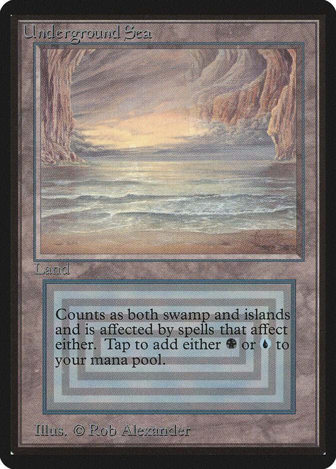 Underground Sea card from Beta Edition