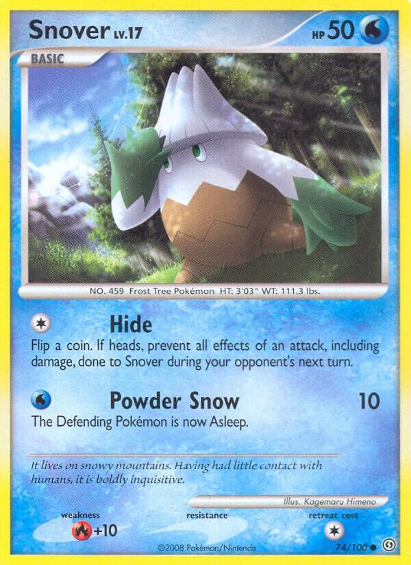 Snover 74/100 card from Stormfront