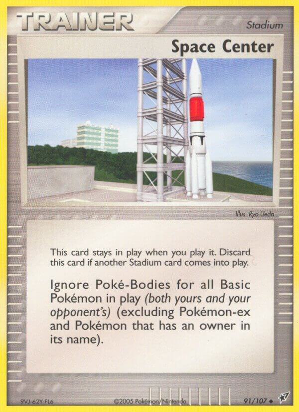 Space Center 91/107 card from Deoxys