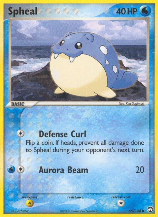 Spheal 65/108 card from Power Keepers