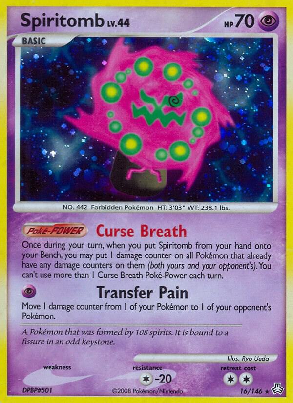 Spiritomb 16/146 card from Legends Awakened