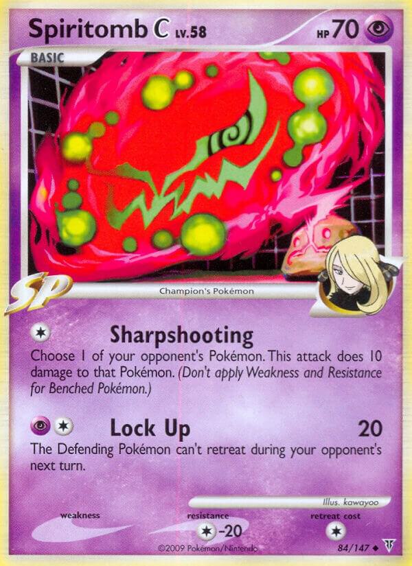 Spiritomb C 84 card from Supreme Victors